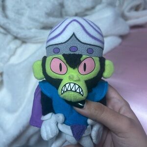 Powerpuff Plush Villain Toy with Green and Purple Accents